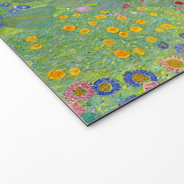 Gustav Klimt Farm Garden With Sunflowers  Welcome Mat Gallery Image 2