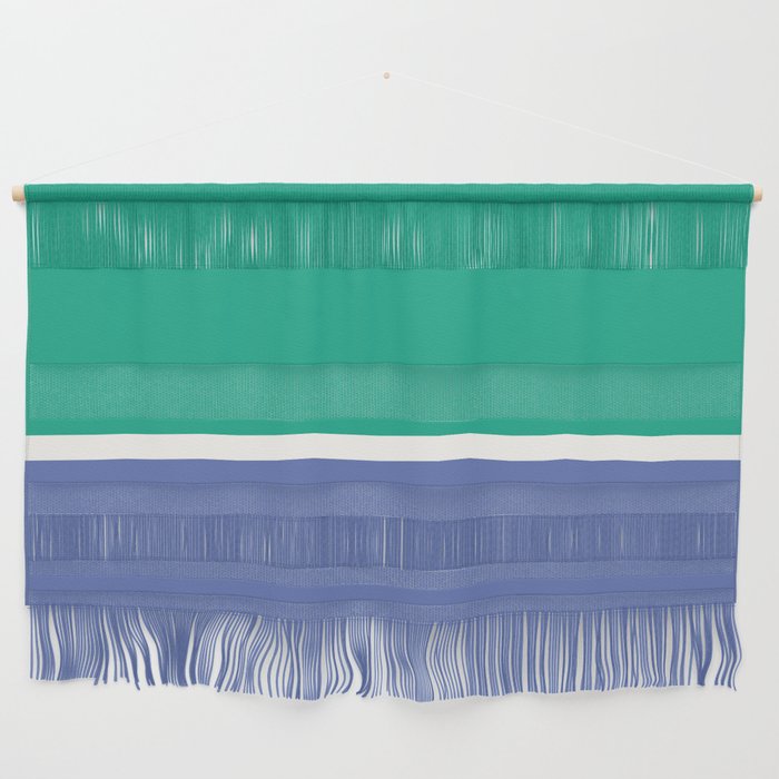 Color Block VI Green Blue Wall Hanging Gallery Image 1