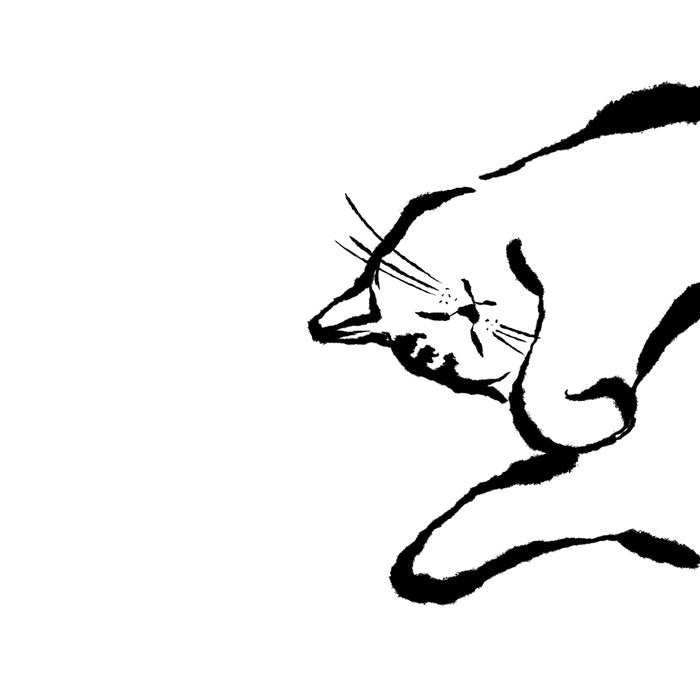 Sleeping Cat Coffee Mug Gallery Image 2