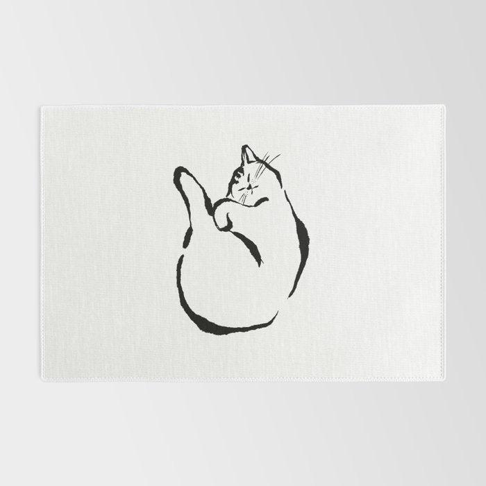 Sleeping Cat Rug Gallery Image 2