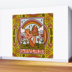 6. The Lovers Mushroom Wall Mural Gallery Image 2