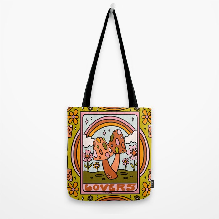 6. The Lovers Mushroom Tote Bag Gallery Image 2