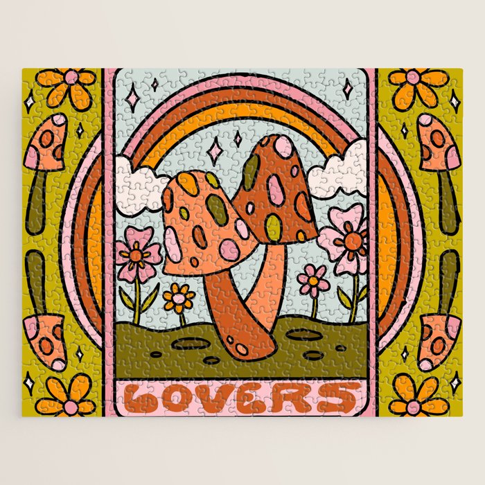 6. The Lovers Mushroom Jigsaw Puzzle Gallery Image 1