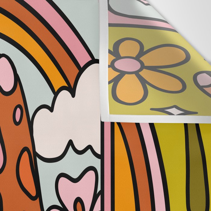 6. The Lovers Mushroom Wall Tapestry Gallery Image 3