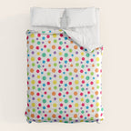 Rainbow Polka Dot Party Comforter Gallery Image 6