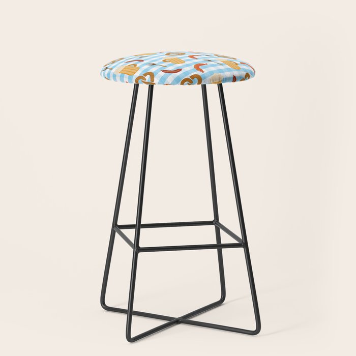 Oktoberfest Prezels Beer Sausages Stool Gallery Image 1