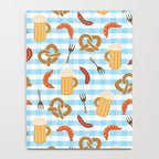 Oktoberfest Prezels Beer Sausages Notebook Gallery Image 4