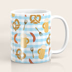 Oktoberfest Prezels Beer Sausages Coffee Mug Gallery Image 1