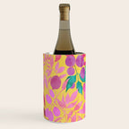 Exotic Fruit Garden Tropical Summer Foliage And Fruit Yellow Wine Chiller Gallery Image 1