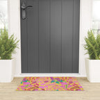 Exotic Fruit Garden Tropical Summer Foliage And Fruit Yellow Welcome Mat Gallery Image 3