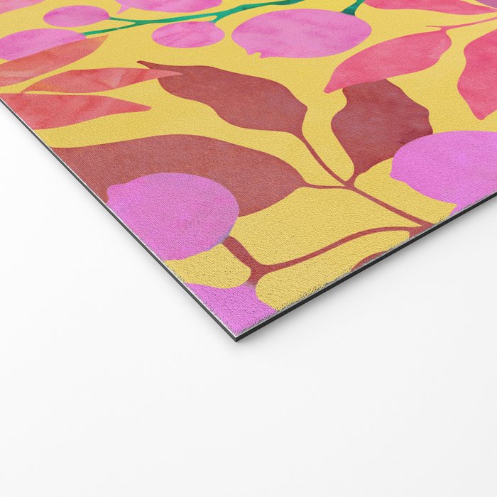 Exotic Fruit Garden Tropical Summer Foliage And Fruit Yellow Welcome Mat Gallery Image 2
