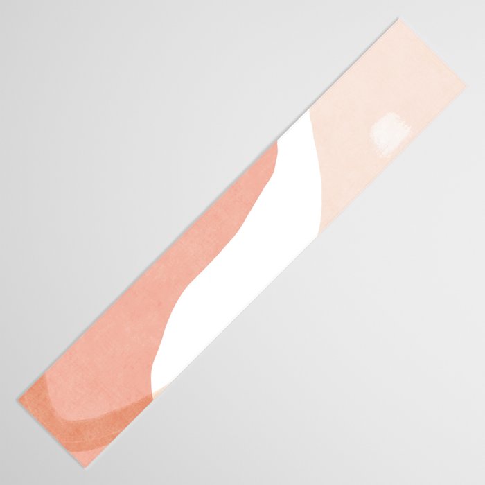 Abstract pink shapes & line art Table Runner Gallery Image 3