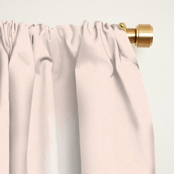 Abstract pink shapes & line art Window Curtain Gallery Image 2