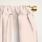 Abstract pink shapes & line art Window Curtain Gallery Image 2