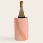 Abstract pink shapes & line art Wine Chiller Gallery Image 2