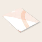 Abstract pink shapes & line art Notebook Gallery Image 2
