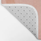 Abstract pink shapes & line art Bath Mat Gallery Image 2