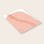 Abstract pink shapes & line art Notebook Gallery Image 3