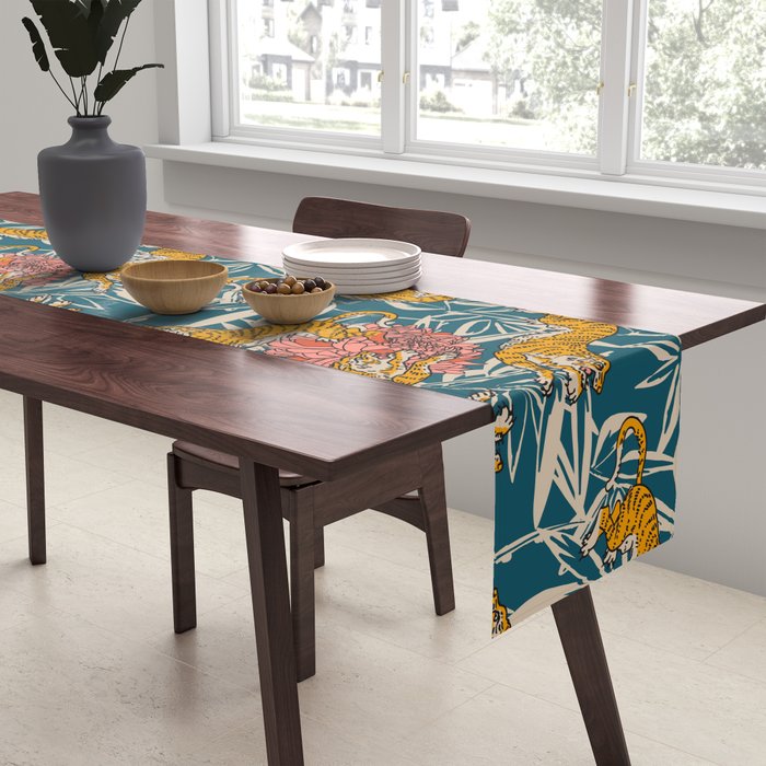 BENGAL CORA TIGER Table Runner Gallery Image 2