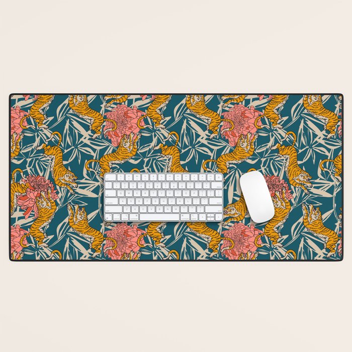 Bengal Cora Tiger Desk Mat
