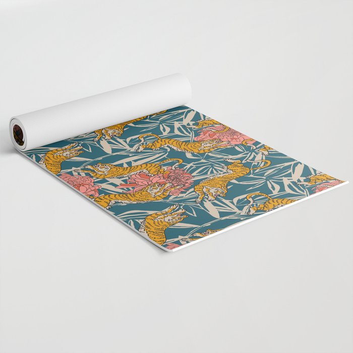 BENGAL CORA TIGER Yoga Mat Gallery Image 2