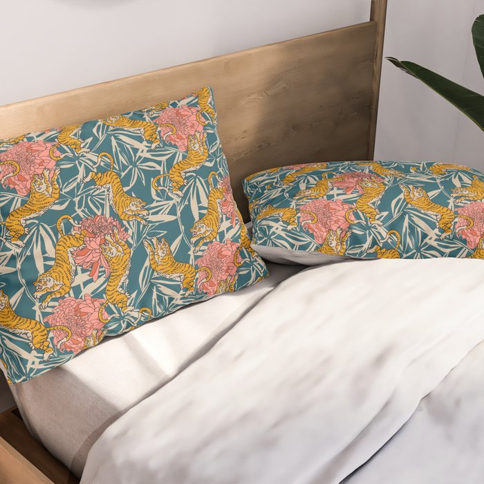 BENGAL CORA TIGER Pillow Sham Gallery Image 2
