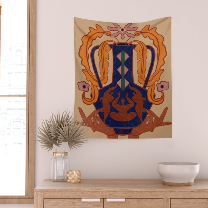 Blossoming Wall Tapestry Gallery Image 2