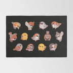 Sparrow - dark Rug Gallery Image 2