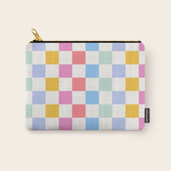 Check mate - rainbow Carry All Pouch Gallery Image 1