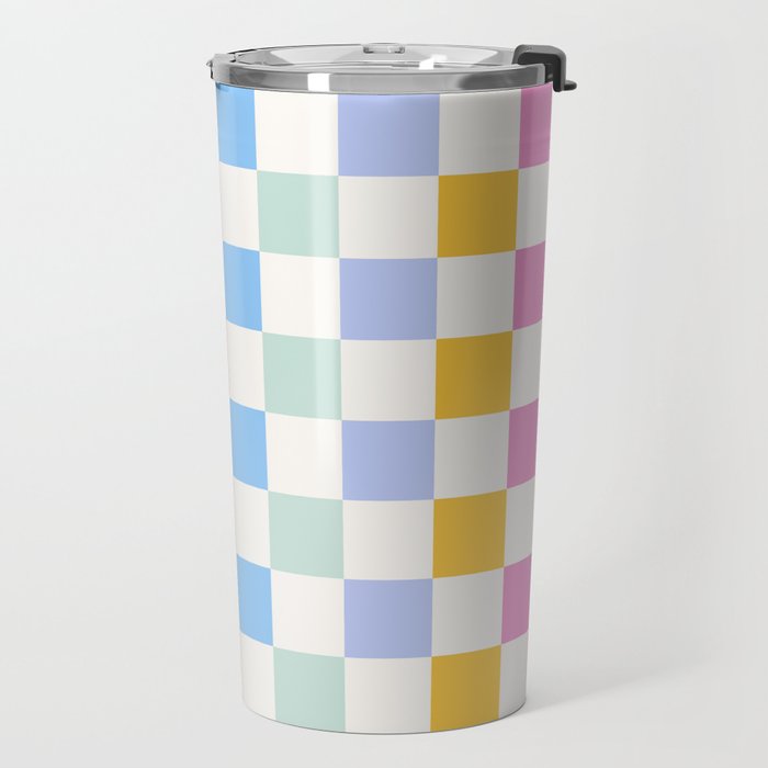 Check mate - rainbow Travel Mug Gallery Image 2