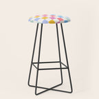Check mate - rainbow Stool Gallery Image 1