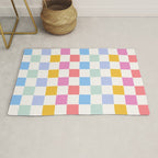 Check mate - rainbow Rug Gallery Image 1