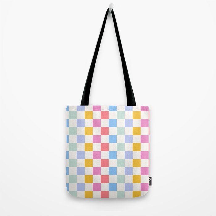 Check mate - rainbow Tote Bag Gallery Image 2