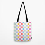 Check mate - rainbow Tote Bag Gallery Image 2