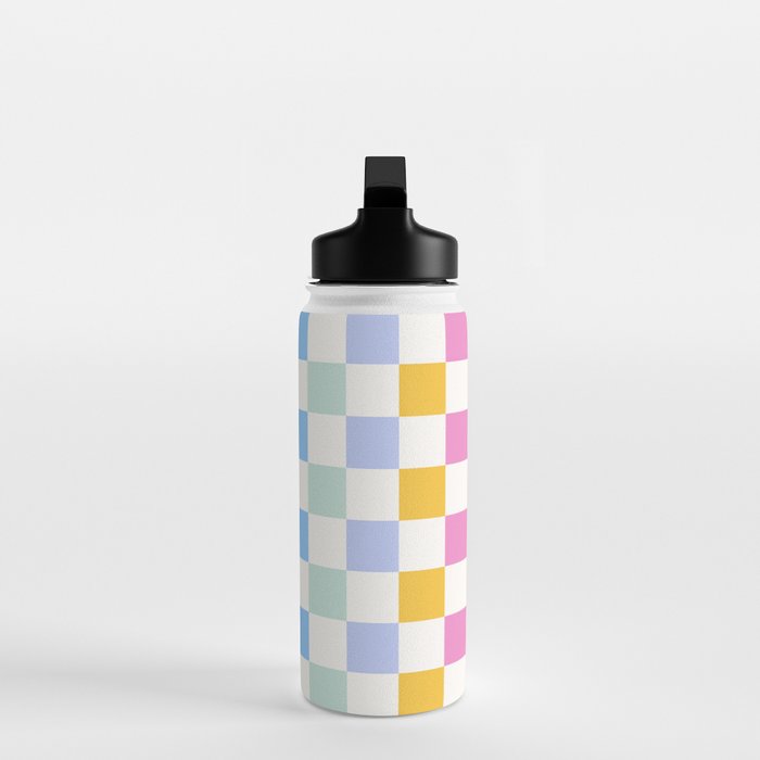 Check mate - rainbow Water Bottle Gallery Image 3