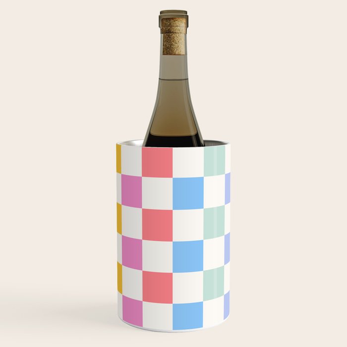 Check mate - rainbow Wine Chiller Gallery Image 1