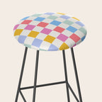 Check mate - rainbow Stool Gallery Image 2