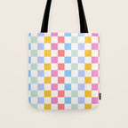 Check mate - rainbow Tote Bag Gallery Image 1