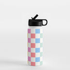 Check mate - rainbow Water Bottle Gallery Image 1