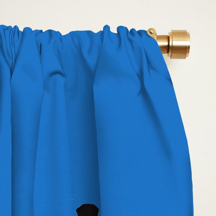 Blue Moka Window Curtain Gallery Image 2
