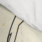 Abstract Minimal Musical Instrument 5 Comforter Gallery Image 4