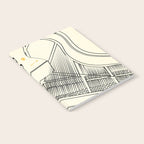 Abstract Minimal Musical Instrument 5 Notebook Gallery Image 2