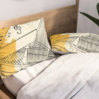 Abstract Minimal Musical Instrument 5 Pillow Sham Gallery Image 2
