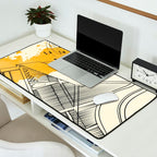 Abstract Minimal Musical Instrument 5 Desk Mat Gallery Image 2
