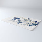 Blue flowers Rug Gallery Image 3