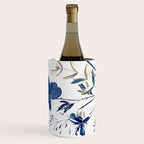 Blue flowers Wine Chiller Gallery Image 1