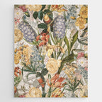 Vintage Tropical Flower And Bird Garden Jigsaw Puzzle Gallery Image 1