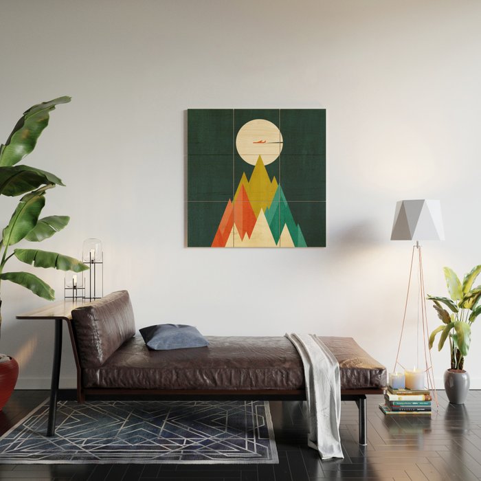 Life is a travel Wood Wall Art Gallery Image 2