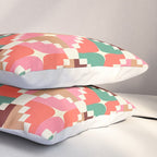 Winter Retro Quilt Pattern Pillow Sham Gallery Image 3