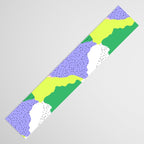 Abstract colorful retro 90s art pattern Table Runner Gallery Image 3